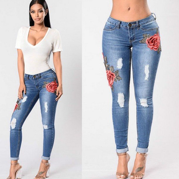 джинсы с низкой посадкой