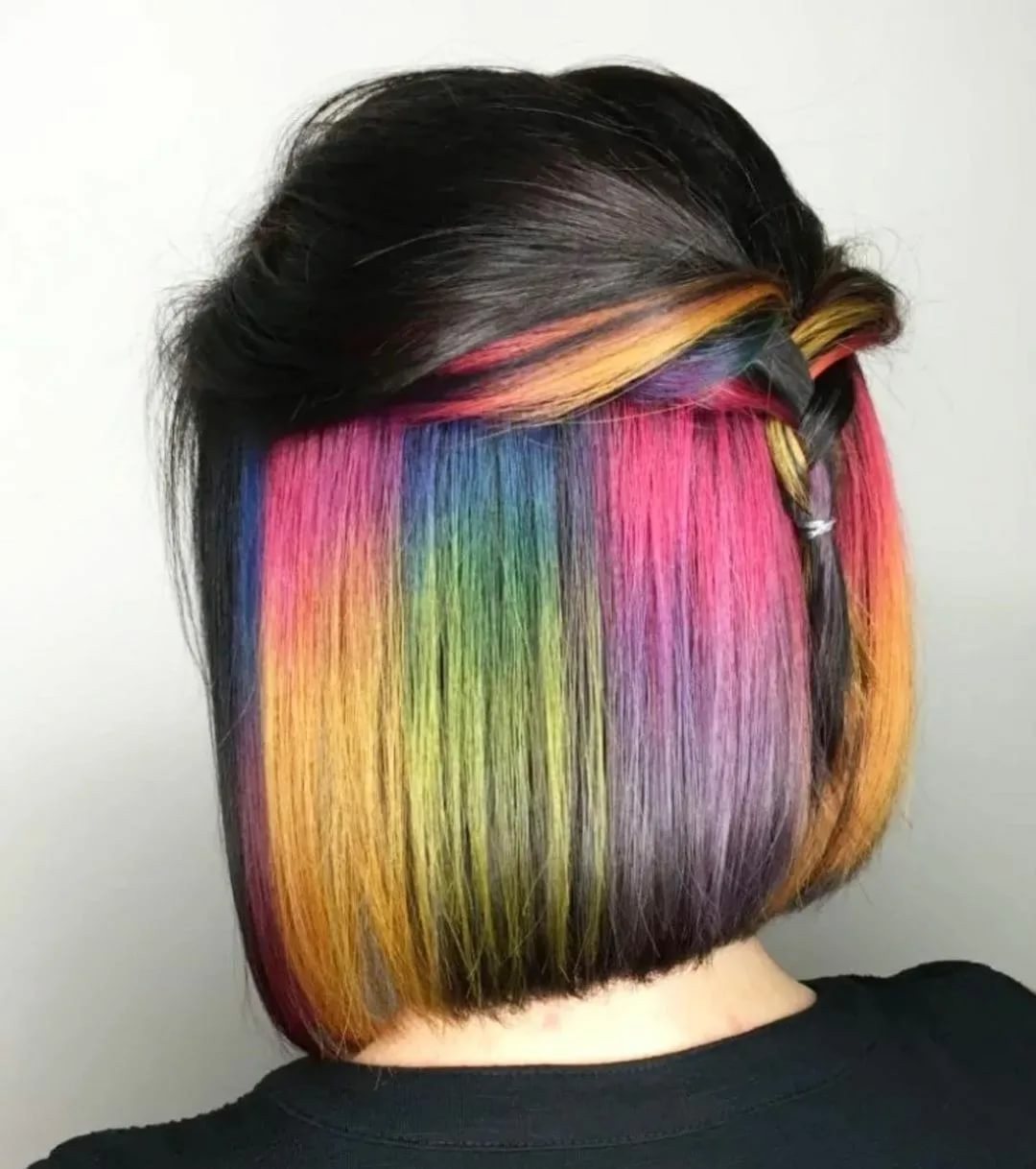 Покраска волос слоями как называется